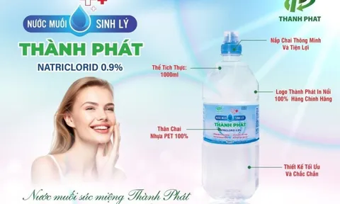 Nước muối sinh lý Thành Phát – người bạn đồng hành chăm sóc sức khỏe người Việt